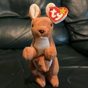 Beanie Baby Kangaroo. Untouched. New with tags.